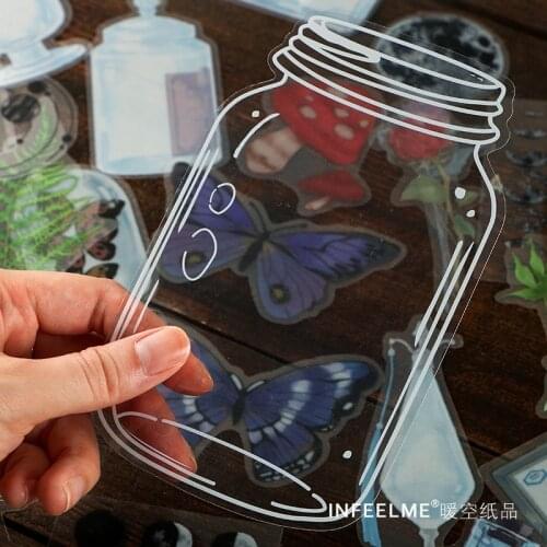 20pcs Vintage Series Journal Stickers Travel Stickers Srapbooking Journal Craft Diary Ablum Decorative Stickers