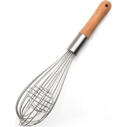 New 50pcs Stainless Steel Manual Egg Beater Whisk Coffee Milk Egg Beater For Blending Beating Spring Coil Whisk Kitchen Tool