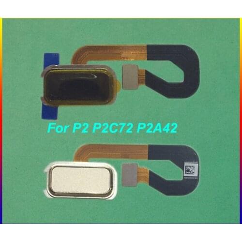HAOYUAN.P.W New Original Fingerprint Sensor Home Button Return Key Flex Cable Ribbon For Lenovo VIBE P2 P2C72 P2A42+Tracking No