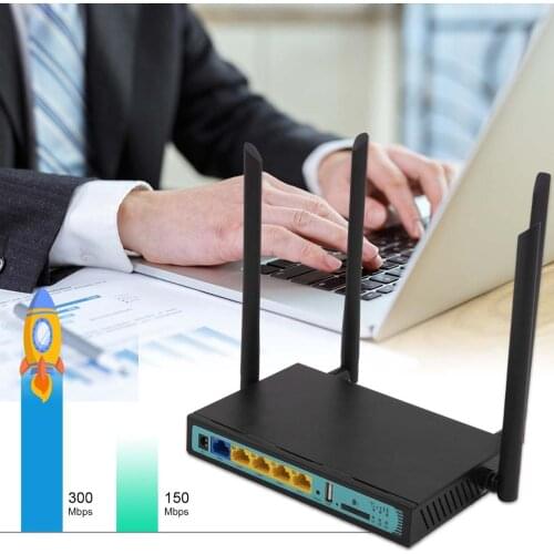 Original WE2416 4G Wireless WiFi Router 5Port Router with SIM card USB WAP2 802.11n/u/b/g 300Mbps 2.4G router LAN WAN 10/100M PC