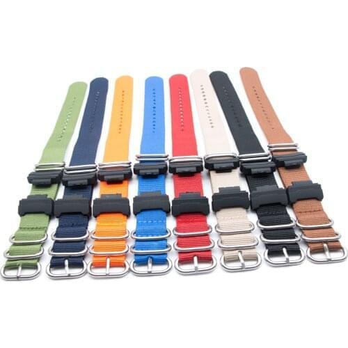 Nylon Strap 22MM For NATO Fabric Watchband Watch Accessories Replacement Band Men Women For Casio G-shock