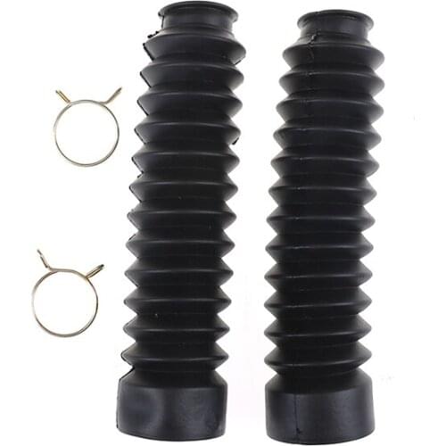 2Pcs/Set Motorcycle Front Shock Fork Rubber Boots Dust Jacket Cover For Motor Dirt Bike