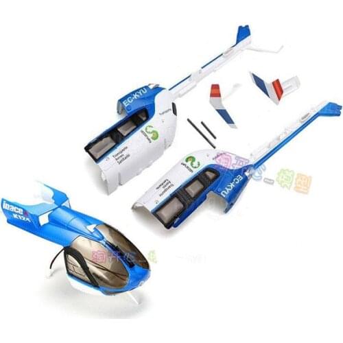 XK K124 RC Helicopter Spare parts body shell motor servo propellers blades shell landing gear receiver remote controller etc