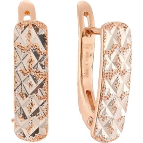 Gold and Silver Color Earring Office Style Top Fashion 2020 Trendy Women Drop Earrings