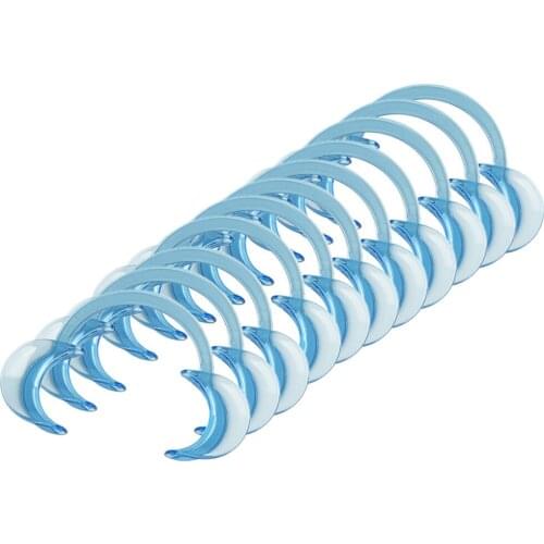 10x Plastic Cheek Retractor Oral Care Mouth Opener for Game