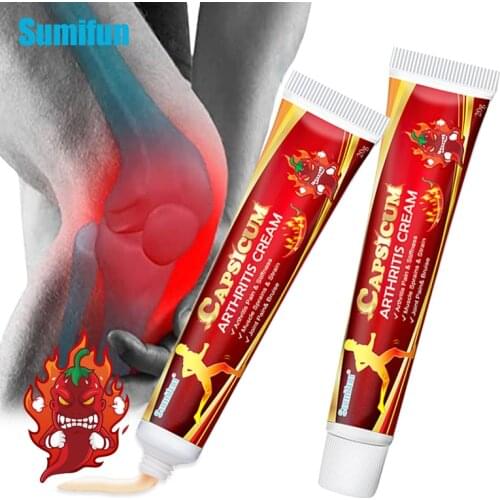 2Pcs Sumifun Capsicum Arthritis Cream Hot Pepper Cream For Rheumatoid Arthritis joint Knee Pain Relief Chinese Medicine Ointment