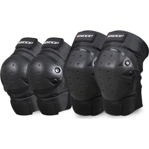 4PCS Elbow Knee Shin Pads Motorcycle Guard Armor Pad Motocross Adult Sports Racing Guards Gear Accessories
