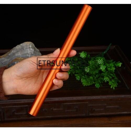 50pcs Creative Stick Incense Storage Box Metal Incense Tube Long Jar Aromatic Incense Pipe Decoration Crafts