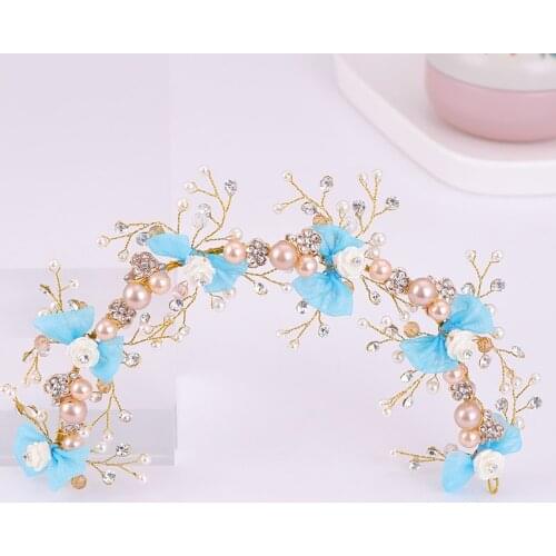 Bridal Accessories Wedding Decorations New Bow Tie Color Bow Flowers Wedding Dress Accessories Hair Accessories