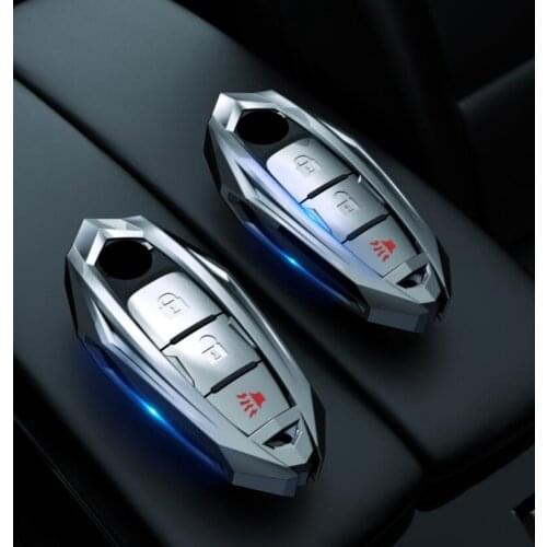 Car Zinc Alloy Key Protect Case For Nissan Qashqai Kick X-Trail T32 Juke Tidda Note For Infiniti EX FX G25 FX35 EX Accessories
