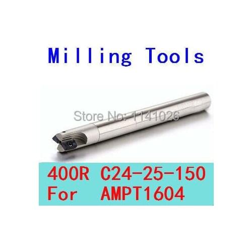 Free Shopping BAP 400R C24-25-150 Indexable Face Mill Holder Dia 25mm L=150mm Milling Cutter Inserts Holder CNC Mill Tool Holder