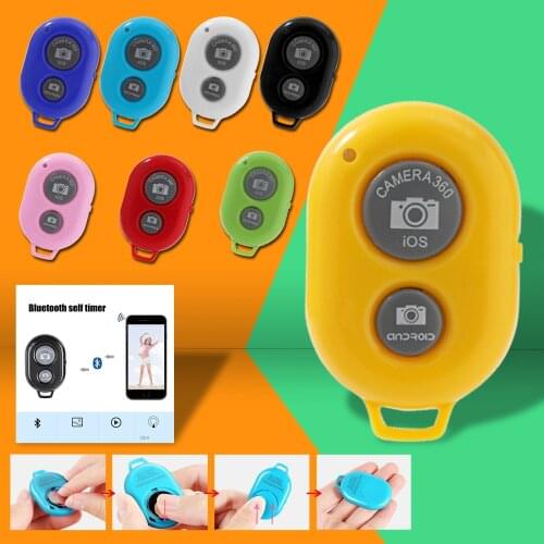 Bluetooth-compatible Self Timer Bluetooth-compatible Wireless Connection hutter Remote Control Button Distance Photography