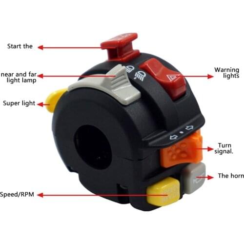 DHBH-ATV Left Handle Switch Handlebar Switch Suitable for Polaris 500 850 Forest 570 Forest/Quad 330 550 850 1000 4012435