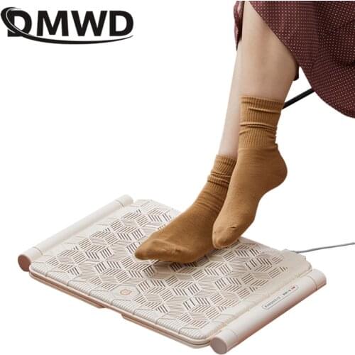 DMWD Household Electric Heater Foldable Foot Warmer Energy-saving Heating Foot Mat Waterproof Infrared Hot Compress Warming Tool