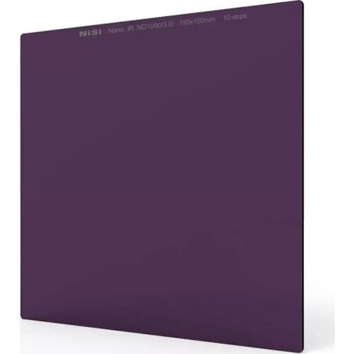 NiSi 150x150mm Nano IR MC ND 0.9 1.8 3.0 Camera Filter 3 6 10 Stop Glass Insert Square 8x 64x 1000x Neutral Density Filter 150mm