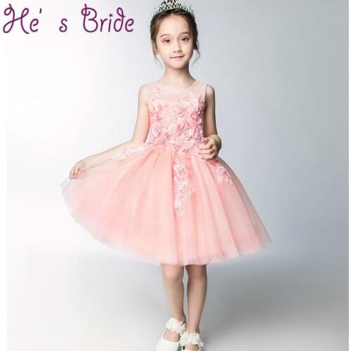 Платья для девочек на свадьбу He's Bride China At AliExpress