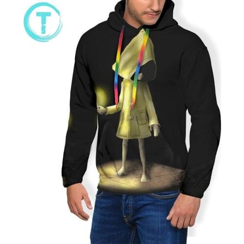 Little Nightmares Hoodie Little Nightmares Hoodies Red Polyester Pullover Hoodie Outdoor Stylish Hoodies