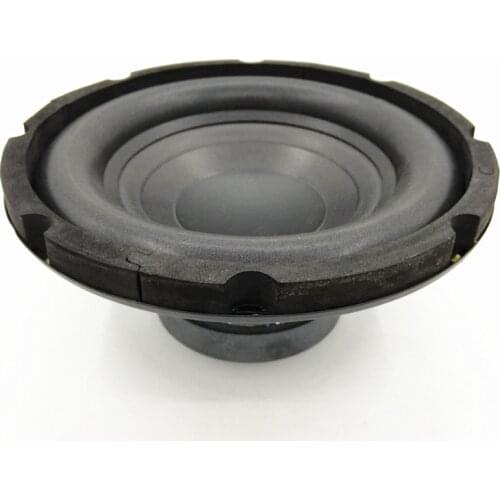 I KEU BUY 6.5 Inch 4 Ohm 35mm Voice Coil Car Subwoofer Big Foam Edge Louder Speakers Subwoofer Dia165MM Black