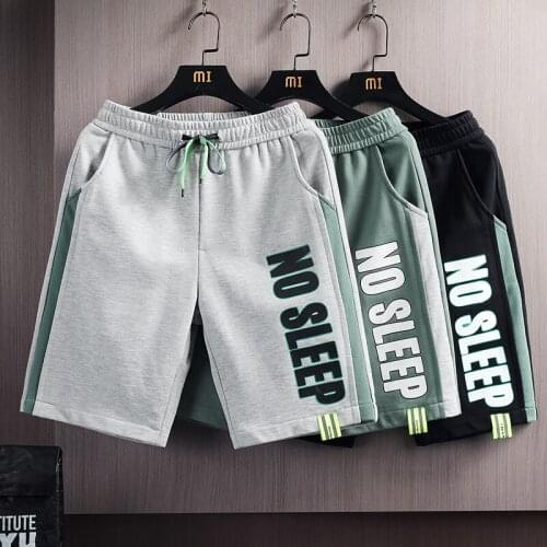 Shorts Summer 2021 New Fashion Simple Loose-fitting Sweatpants Versatile Running Cotton Shorts Casual High Quality Dropshipping