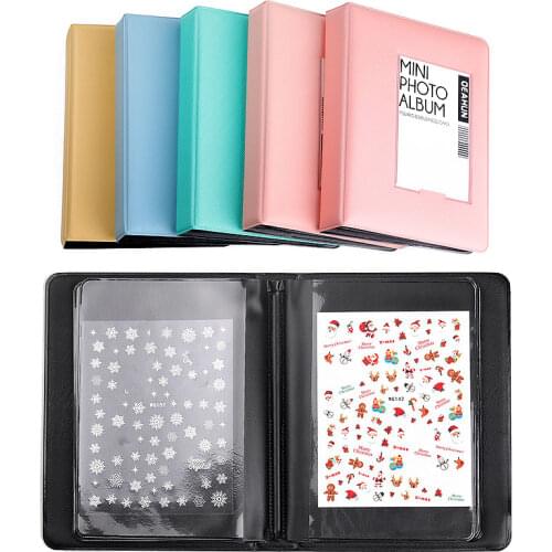 New 16 page 32 slot 3D Nail Stickers water stickers collection album storage rack nail stickers rack nail art tools exhibition a