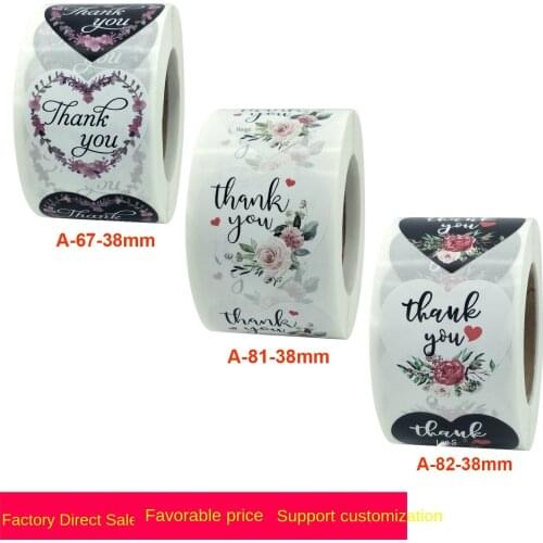 New rolled flowers handicraft decoration thank you for sealing envelope decoration gift decoration