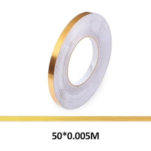 Home Improvement Tile Gap Tape Self-Adhesive Sticker Floor Wall Seam Sealing Tape Home Decoration Waterproof PVC Wall Sticker Y