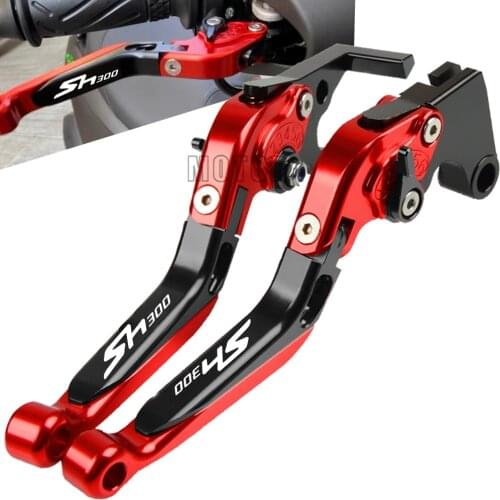 Motor Scooters Brake Levers For Honda SH 300 A/AR ABS 2018 2019 Motorcycle CNC Adjustable Folding SH300 Brake Clutch Levers