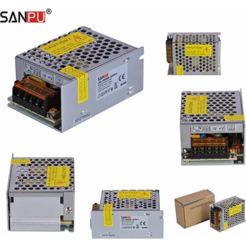 SANPU 24 V LED Power Supplies 36W 1.5A Switching Drivers 110V 220V AC DC Lighting Transformers Full Container Load Wholesale