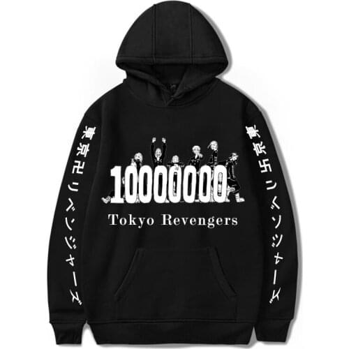 Tokyo Revengers Anime Hoodies Manjiro Sano Graphic Fashion Printed Hoodies for Men leisure Cosplay Clothes pullover Sportswear