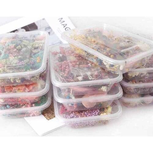 1 Box Diy Dried Flowers Epoxy Resin Filling Jewelry Decoration for Clay Epoxy Resin