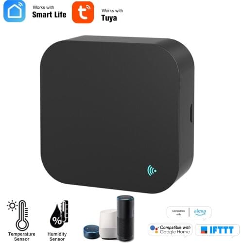 WiFi-IR Remote IR Control Hub with Temperature and Humidity Sensor Wi-Fi (2.4Ghz) Enabled Infrared Universal Remote Controller