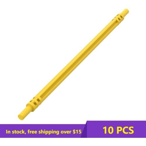 10PCS MOC Bricks 32201 1x14 Flexible Shaft Brick High-Tech Changeover Catch for Building Blocks Parts DIY Educational Toys