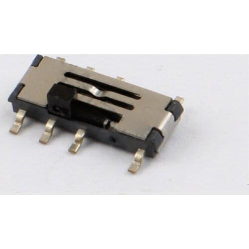 10PCS small dial switch 8 feet 3 positions switch mini type MSS-23C02 with groove