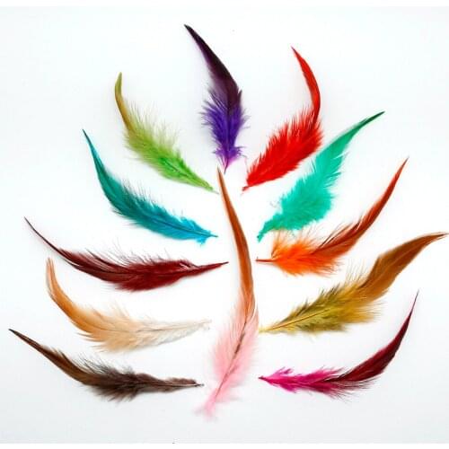 100pcs/lot high quality pheasant feather, natural color and dyed feathers, for DIY Craft & Jewelry Accessories (10-15cm)