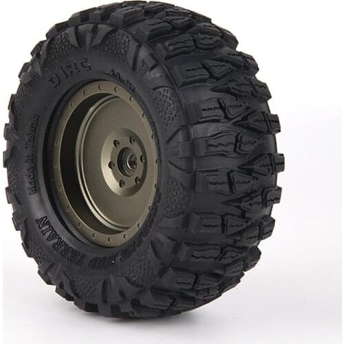 4PCS D1RC Super Grip 2.2 Inch Tires 120mm tires FOR 1/10 SCALE Axial 90018 90048 90045 90031 TRX4 D90