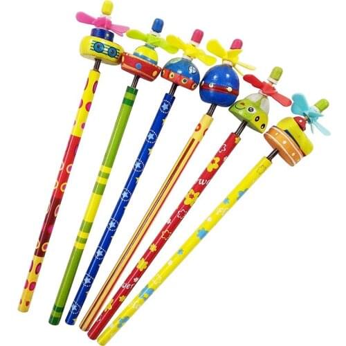 6Pcs Cute Kawaii Cartoon Bee Insect Animal Series 2B Pencil Sketch Items Drawing Stationery Student School Office