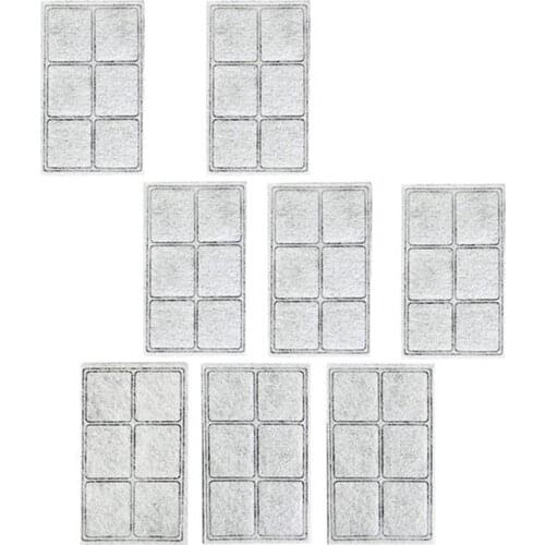 8Pcs Pet Fountain Filters Replacement for Drinkwell Automatic Pet Fountain Cat Water Fountain Dog Water Dispenser