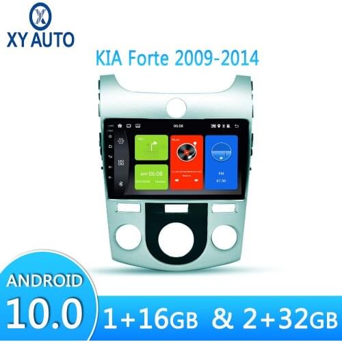 9-inch Android 10 Car WiFi GPS Navigation Radio Multimedia Video Player Built-in Bluetooth Split Screen For KIA Forte 2009-2014
