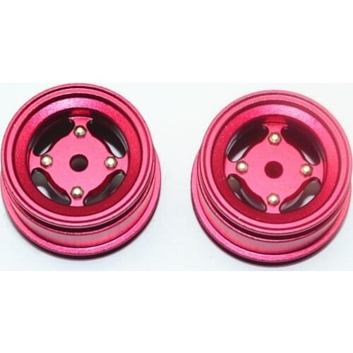 ALUMINUM ALLOY 4 LUG REAR WHEEL HUB - 2PCS/SET FL8894W FOR 1/8 X-RIDER FLAMINGO RC TRICYCLE RC SPARE PARTS