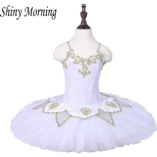 Adult white Classical Ballet Tutu Esmeralda Pancake Professional Ballet Tutus Dress for Women