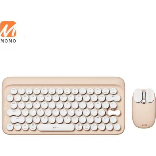 Bluetooth Mechanical Keyboard Mouse Set Dot Mobile Phone Wireless Girl Cute Notebook