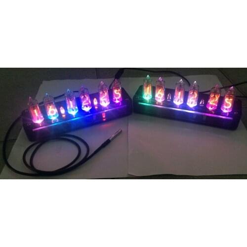 IN-14 glow tube clock, glow clock, DIY clock, over QS18-12, GPS clock tube