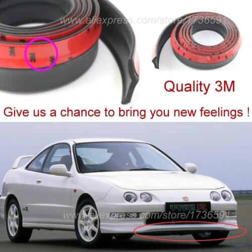 For Honda Integra For Acura RSX For Rover 416i Bumper Lips / Tuning Body Kit Strip / Front Tapes / Body Chassis Side Protection