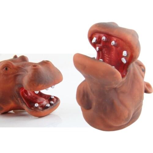 Animal Finger Cover Toy Finger Puppet Toys Funny Child Finger Toys ChildrenS Soft Rubber Wild Animal Finger Doll