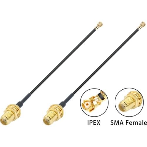 UFL U.FL IPX IPEX to SMA female RF Coax Adapter cable for Quectel EP06-A EP06-E EC25-A EC25-E EC25-AU mini pcie LTE Cat6 module