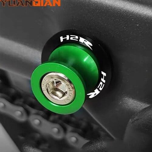 For KAWASAKI H2R H2 R 2015-2016 Motorcycle M10 M8 Swingarm Spools Slider Stand Screws Motorbike Frame Stand Screw Accessories H2