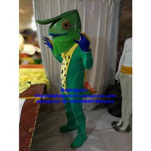 Green Chameleon Anole Coloretto AnSeries Lizard Lacertid Mascot Costume Cartoon Character Festival Gift Nursery School zx1468