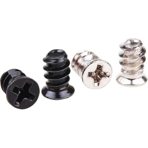 M5*12mm Nickel Plated Flat Head Self Tapping CPU Cooling Fan Mount Screws For Computer PC Case