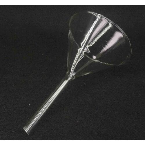 120mm Miniature Lab Glass Funnel Borosilicate Glassware Triangle Funnel