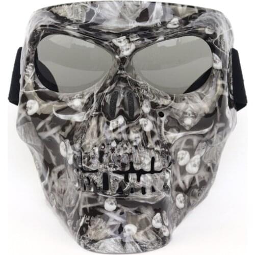 Motorcycle Goggles Helmet Mask Outdoor Riding Motocross Skulls Windproof Wind Glasses Sandproof Goggle Kinight Equipment